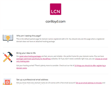 Tablet Screenshot of conlloyd.com